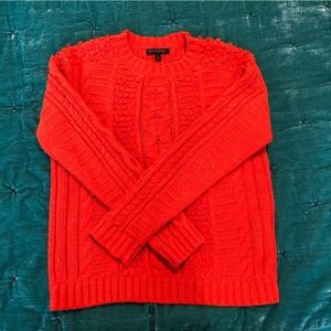 Vibrant Red Banana Republic Sweater, Size M